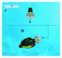 LEGO 8061 instructions page 16 – build guide