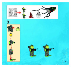 LEGO 8061 instructions page 3 – build guide