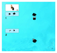 LEGO 8061 instructions page 43 – build guide