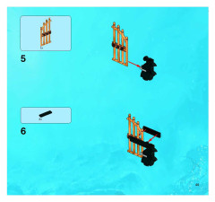 LEGO 8061 instructions page 45 – build guide