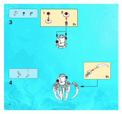 LEGO 8061 instructions page 6 – build guide