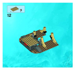LEGO 8061 instructions page 11 – build guide