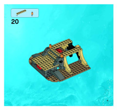 LEGO 8061 instructions page 19 – build guide