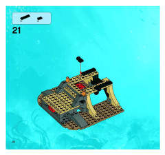 LEGO 8061 instructions page 20 – build guide