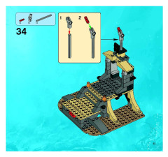 LEGO 8061 instructions page 33 – build guide