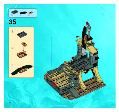 LEGO 8061 instructions page 34 – build guide