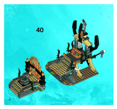 LEGO 8061 instructions page 40 – build guide