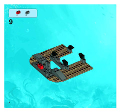 LEGO 8061 instructions page 8 – build guide