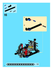 LEGO 8063 instructions page 18 – build guide