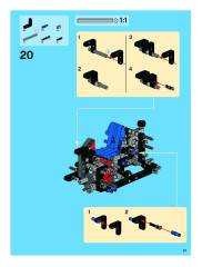 LEGO 8063 instructions page 23 – build guide