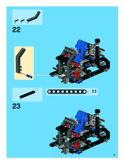 LEGO 8063 instructions page 25 – build guide
