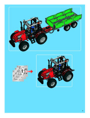 LEGO 8063 instructions page 3 – build guide