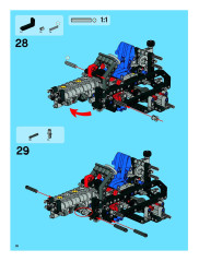 LEGO 8063 instructions page 36 – build guide