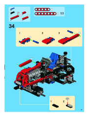 LEGO 8063 instructions page 47 – build guide