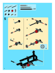 LEGO 8063 instructions page 6 – build guide