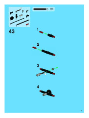 LEGO 8063 instructions page 61 – build guide
