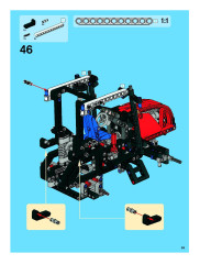 LEGO 8063 instructions page 65 – build guide