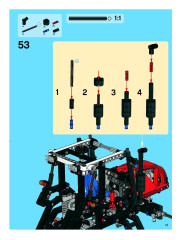 LEGO 8063 instructions page 73 – build guide