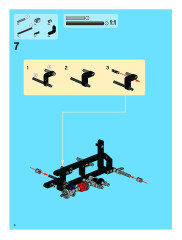 LEGO 8063 instructions page 8 – build guide
