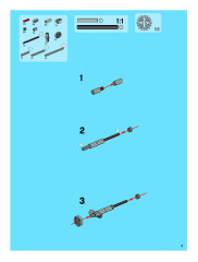 LEGO 8063 instructions page 9 – build guide