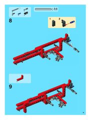 LEGO 8063 instructions page 19 – build guide
