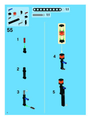 LEGO 8063 instructions page 2 – build guide