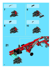 LEGO 8063 instructions page 34 – build guide