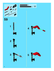 LEGO 8063 instructions page 8 – build guide