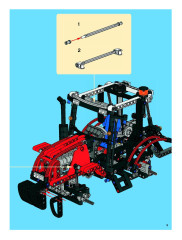 LEGO 8063 instructions page 9 – build guide