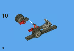 LEGO 8065 instructions page 12 – build guide