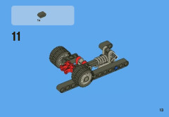 LEGO 8065 instructions page 13 – build guide
