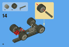 LEGO 8065 instructions page 16 – build guide