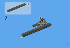 LEGO 8065 instructions page 7 – build guide