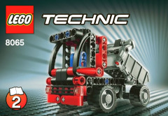 LEGO 8065 instructions page 1 – build guide