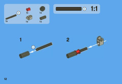 LEGO 8065 instructions page 12 – build guide