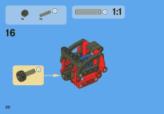 LEGO 8065 instructions page 20 – build guide