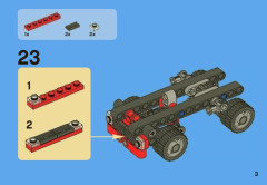 LEGO 8065 instructions page 3 – build guide