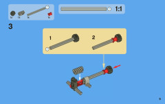 LEGO 8065 instructions page 5 – build guide