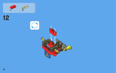 LEGO 8066 instructions page 12 – build guide