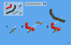 LEGO 8066 instructions page 13 – build guide