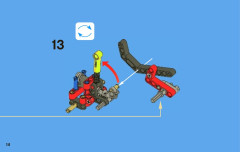 LEGO 8066 instructions page 14 – build guide