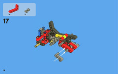 LEGO 8066 instructions page 18 – build guide