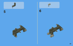 LEGO 8066 instructions page 23 – build guide