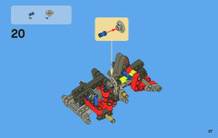 LEGO 8066 instructions page 27 – build guide