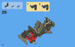 LEGO 8066 instructions page 34 – build guide