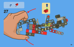 LEGO 8066 instructions page 35 – build guide