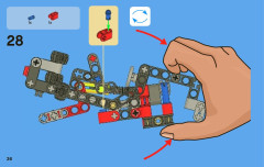 LEGO 8066 instructions page 36 – build guide