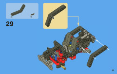 LEGO 8066 instructions page 37 – build guide