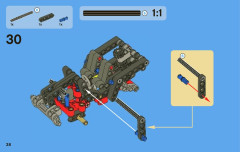 LEGO 8066 instructions page 38 – build guide