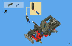 LEGO 8066 instructions page 39 – build guide